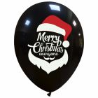 Merry Christmas Everyone Santa Limited Edition 12" Latex Balloons 25Ct (Printed 1 Side)