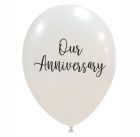 Afflotex 12" Our Anniversary Clarity 25ct Latex