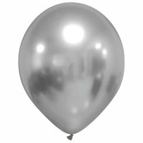 Chromium Pro 13" Platinum Superior Latex Balloon 25ct