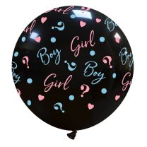 Boy or Girl? Gender Reveal Limited Edition 32" Latex Balloon 1ct