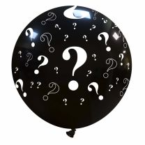 Question Marks Limited Edition 32" Latex Balloon 1CT