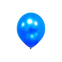 Afflotex  5" Metallic Pro Vivid Blue Latex Balloons 100ct