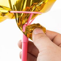Table Balloon Stand Pink 