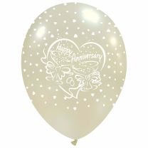 Anniversary Champagne Metallic Pearl Limited Edition Latex 25Ct