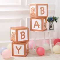 Teddy Bear BABY Boxes 30x30x30cm