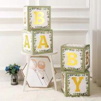 Sage Green BABY Boxes 30x30x30cm