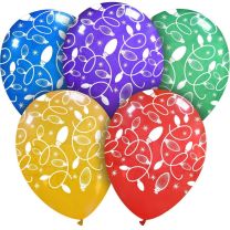 Christmas Lights Limited Edition 12" Latex Balloons 25ct