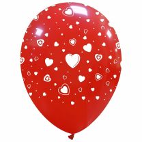 Hearts Limited Edition 12" Latex Balloons 25ct