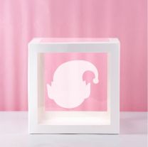 Elf Transparent Balloon Box 30x30x30cm Limited Edition