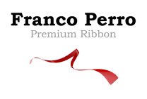 Red Poly Ribbon Franco Perro  2 Inch x 100yds