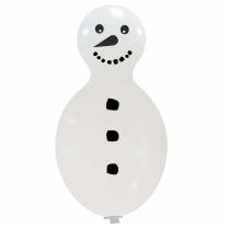 Gigantic Snowman Limited Edition 59" Latex Balloon 1Ct