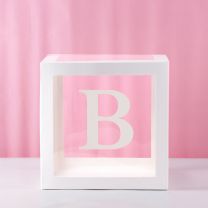 B Transparent Balloon Box 30x30x30cm