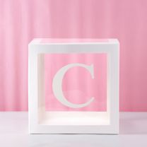 C Transparent Balloon Box 30x30x30cm