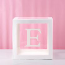 E Transparent Balloon Box 30x30x30cm