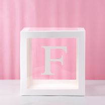 F Transparent Balloon Box 30x30x30cm