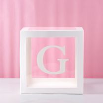 G Transparent Balloon Box 30x30x30cm