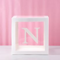 N Transparent Balloon Box 30x30x30cm