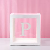 P Transparent Balloon Box 30x30x30cm