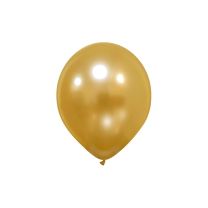 Afflotex 5" Metallic Pro Rich Gold Latex Balloons 100ct