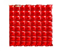 Red Foil Panels 2pcs